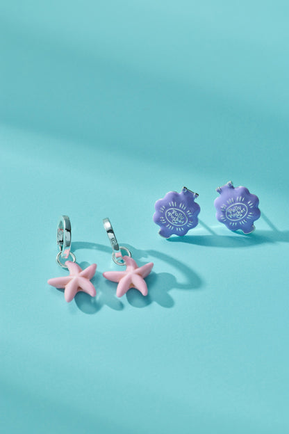 Alex and Ani Polly Pocket™ Limited Edition Pool Party Earring Set of 2