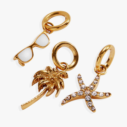 Alex and Ani Beach Vacation Mini Charm Set