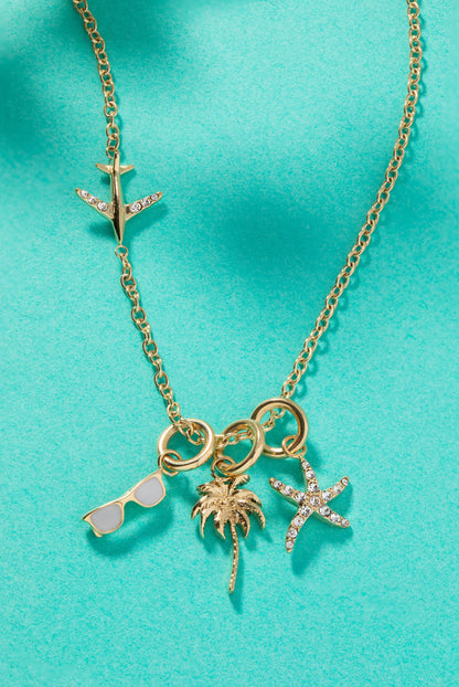 Alex and Ani Beach Vacation Mini Charm Set