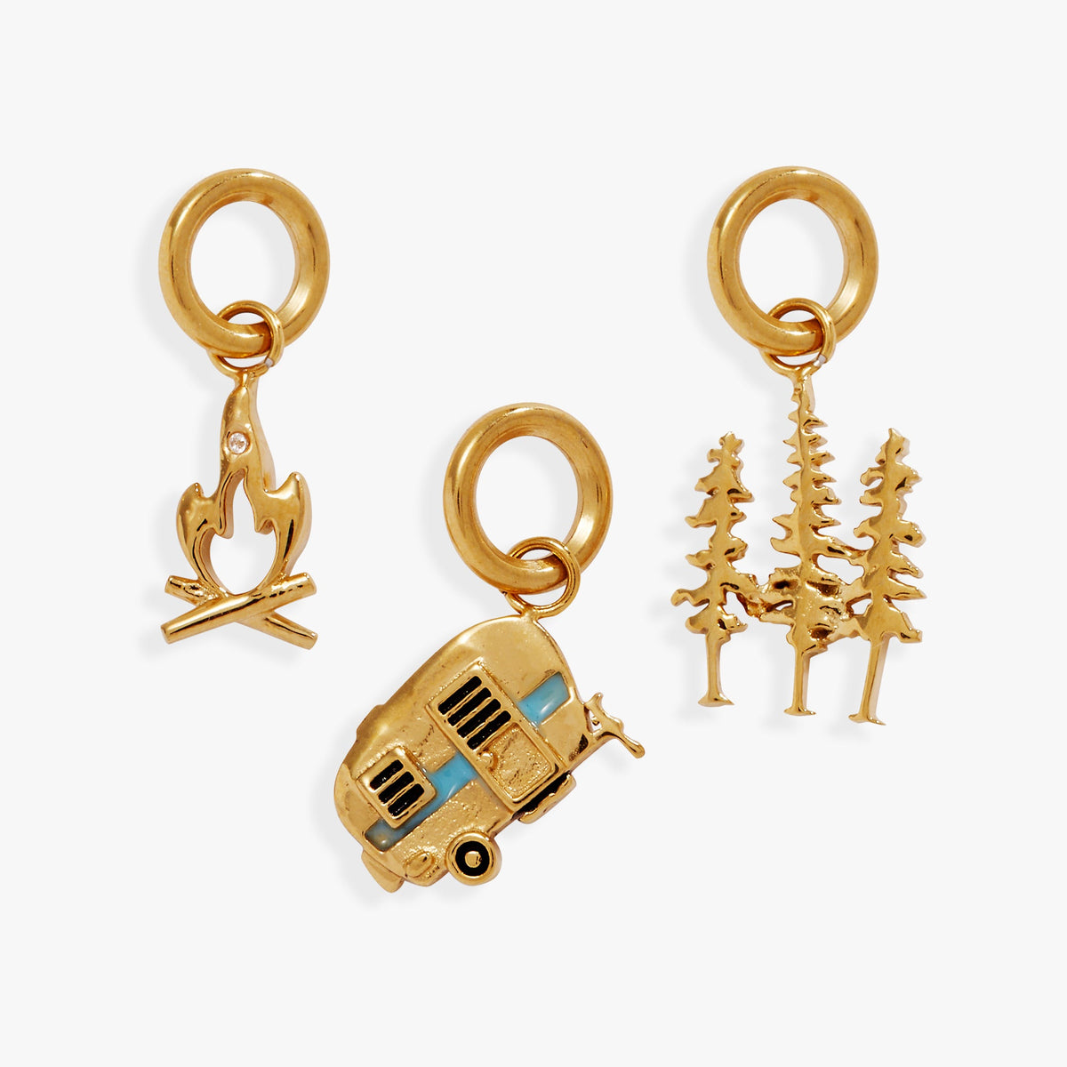 Alex and Ani Mountain Vacation Mini Charm Set