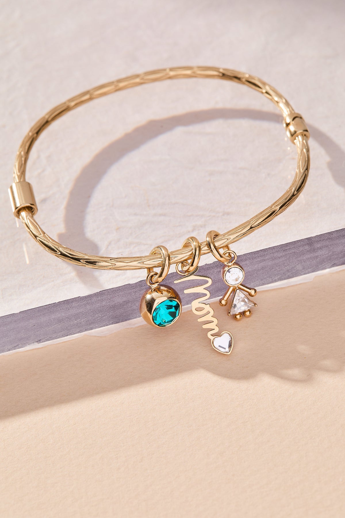 Alex and Ani Mom' Elongated Interchangeable Charm