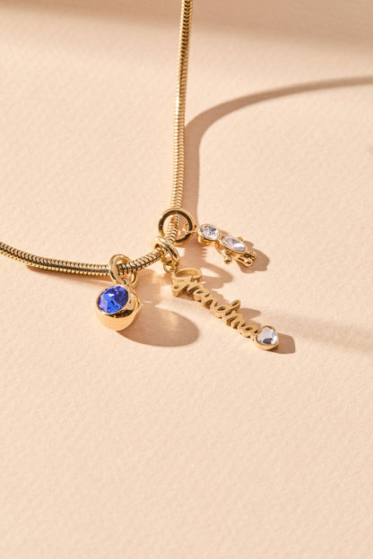 Alex and Ani Grandma' Elongated Interchangeable Charm