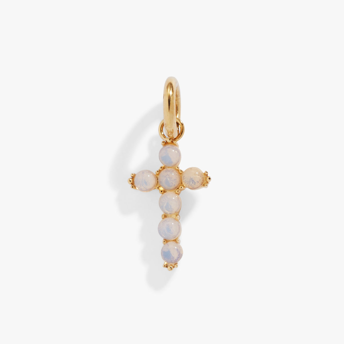 Alex and Ani Opal Cross Interchangeable Charm