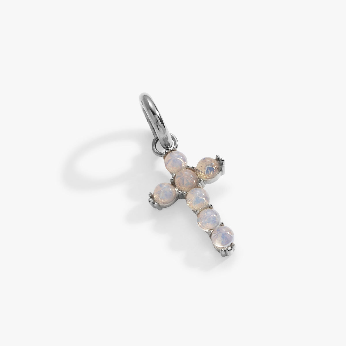 Alex and Ani Opal Cross Interchangeable Charm