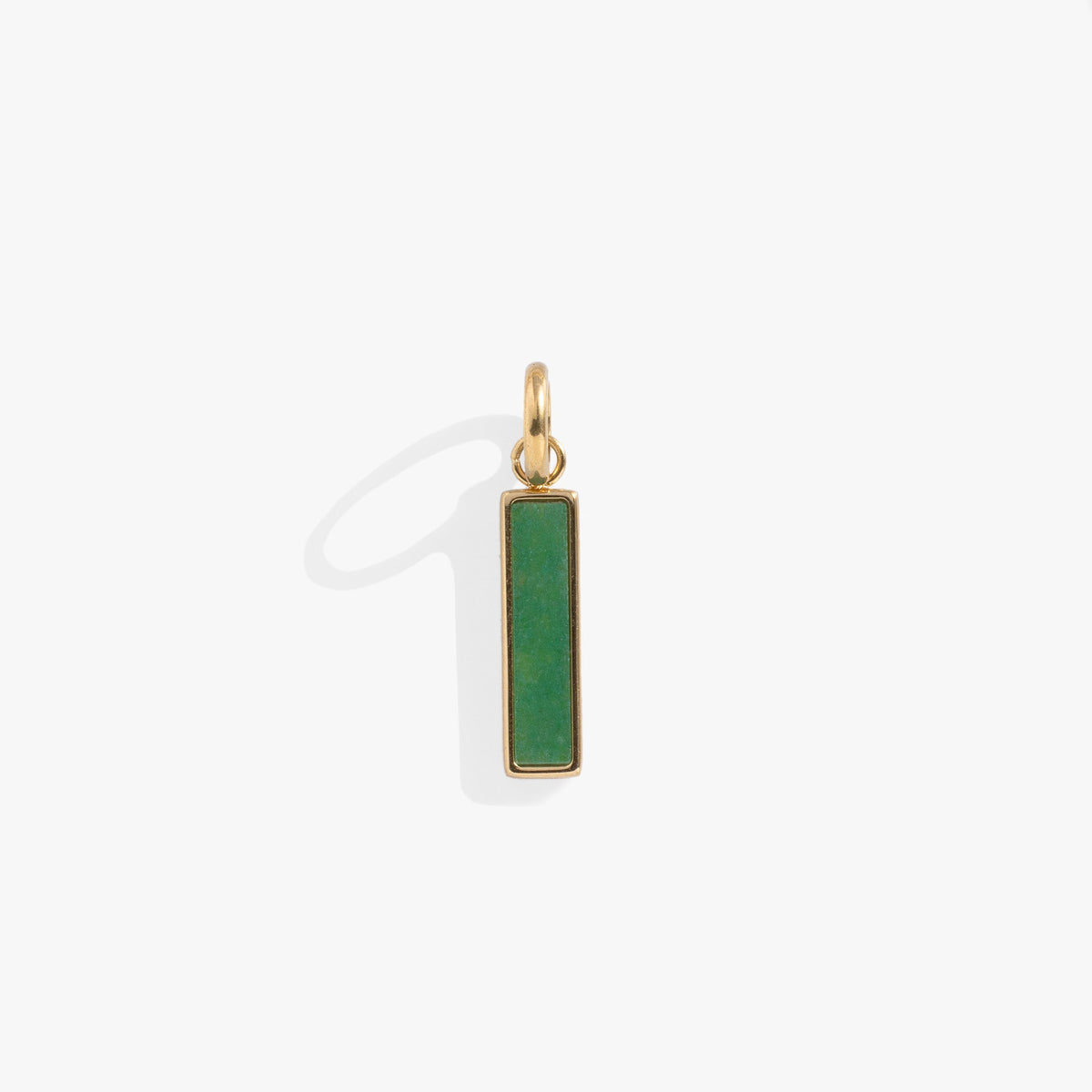 Alex and Ani Green Aventurine Gemstone Interchangeable Bar Charm