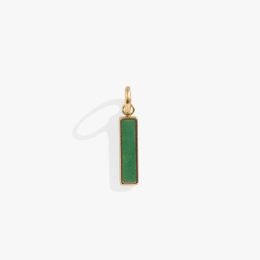 Alex and Ani Green Aventurine Gemstone Interchangeable Bar Charm
