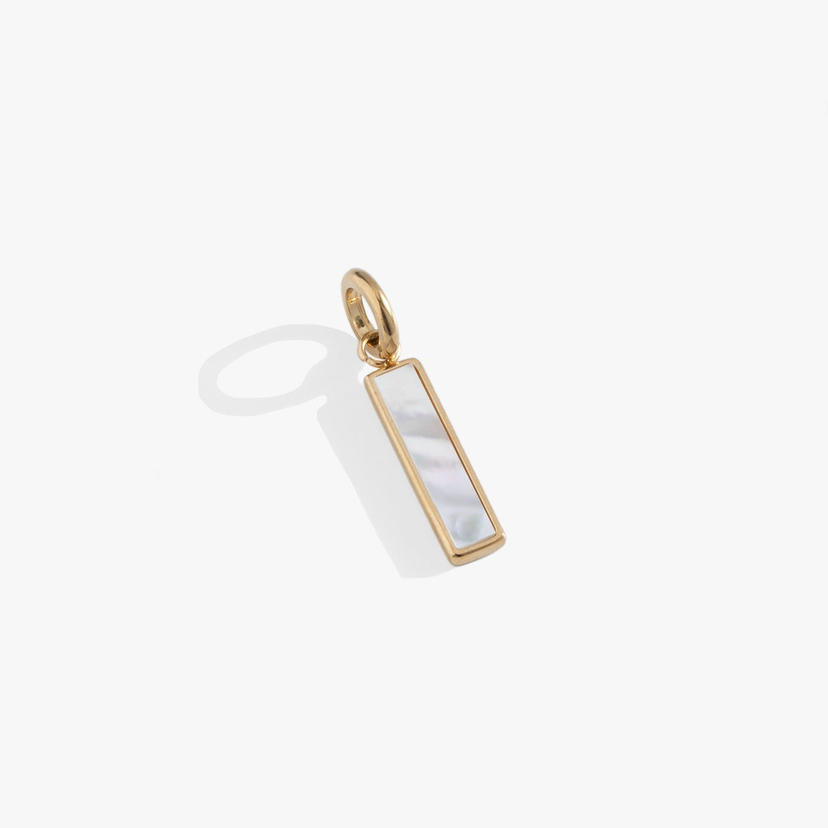 Alex and Ani Mother of Pearl Gemstone Interchangeable Bar Charm
