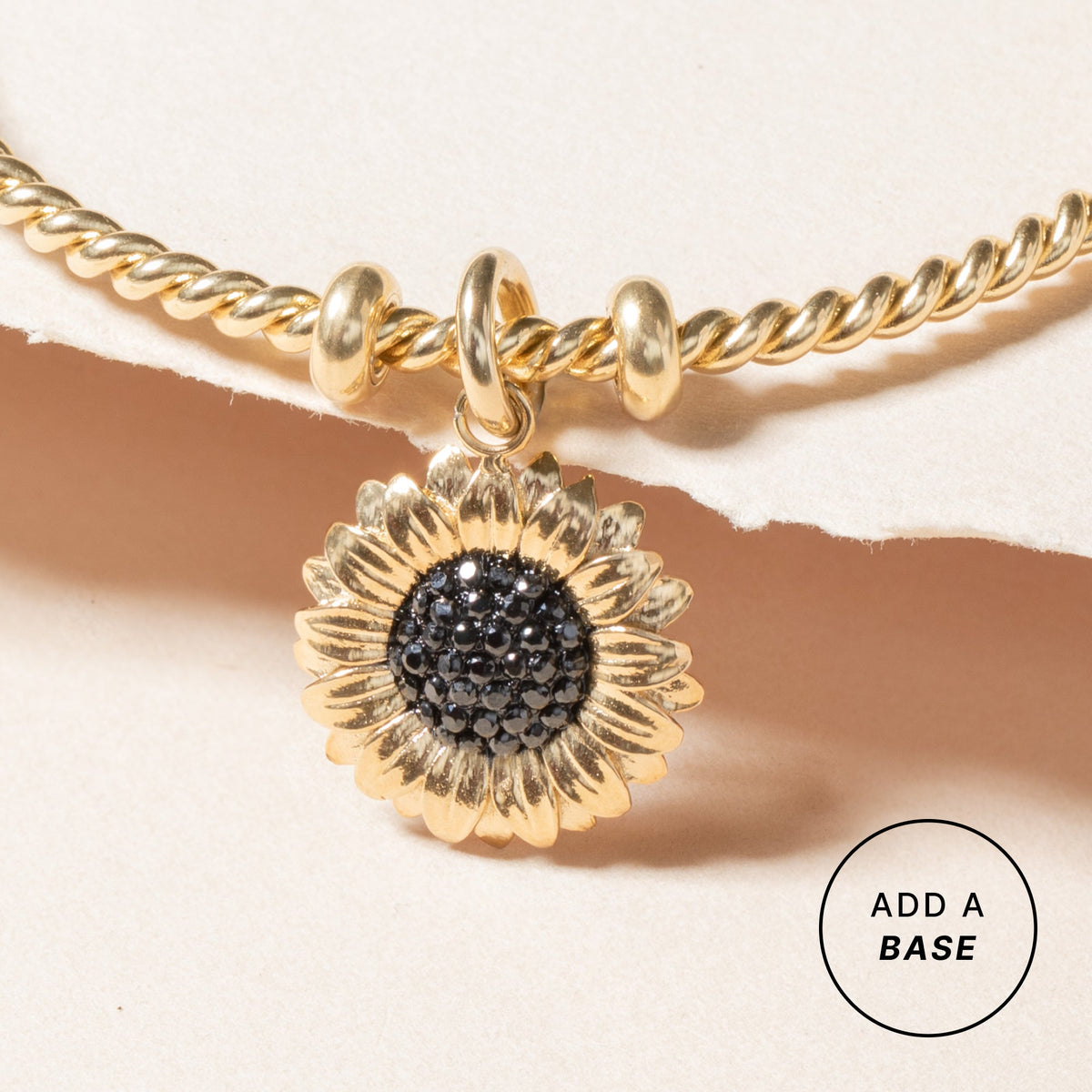 Alex and Ani Sunflower Interchangeable Charm