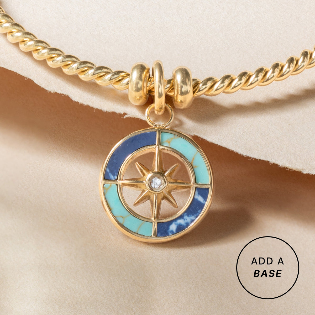 Alex and Ani Compass Interchangeable Charm​