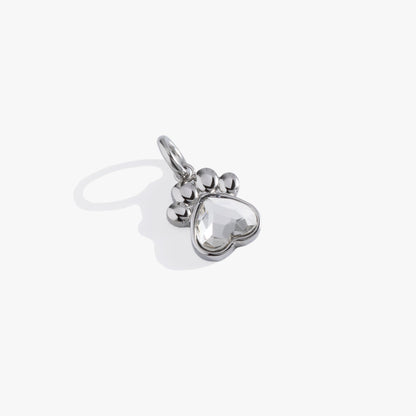 Alex and Ani Crystal Paw Interchangeable Charm