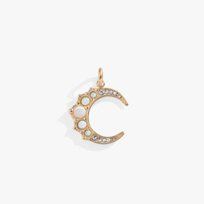 Alex and Ani Opal Moon Interchangeable Charm​