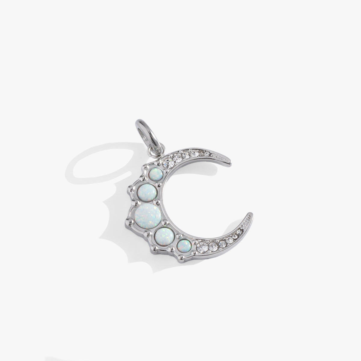 Alex and Ani Opal Moon Interchangeable Charm​