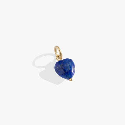 Alex and Ani Lapis Gemstone Heart Interchangeable Charm