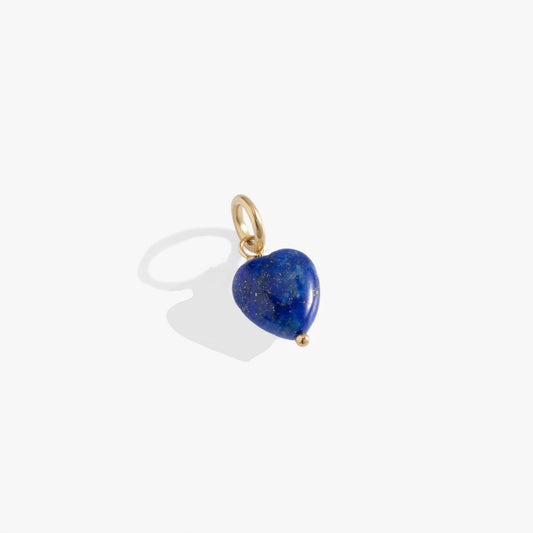 Alex and Ani Lapis Gemstone Heart Interchangeable Charm