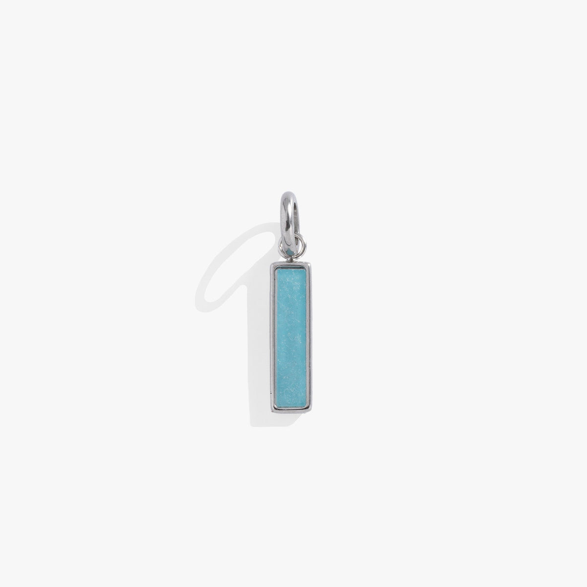 Alex and Ani Blue Quartz Gemstone Interchangeable Bar Charm