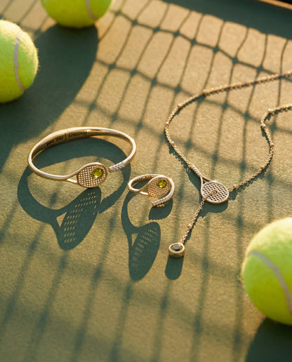 Alex and Ani Tennis Racket 'You Are Serving' Wrap Ring