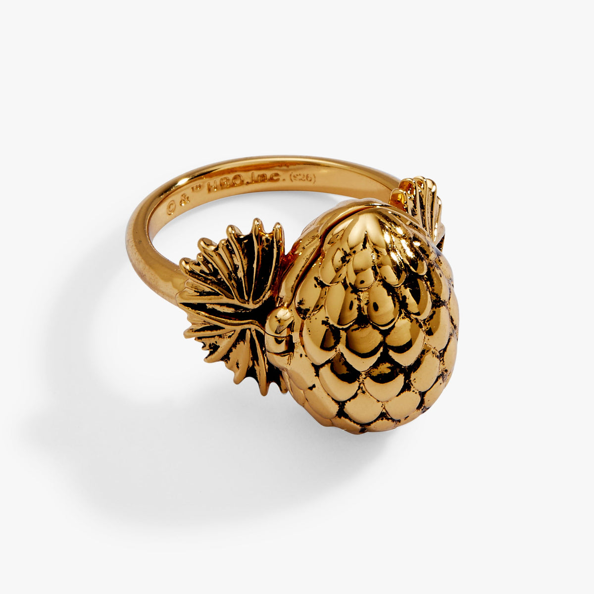 Alex and Ani HOUSE OF THE DRAGON™ 'Fire Will Reign' Dragon Egg Locket Ring