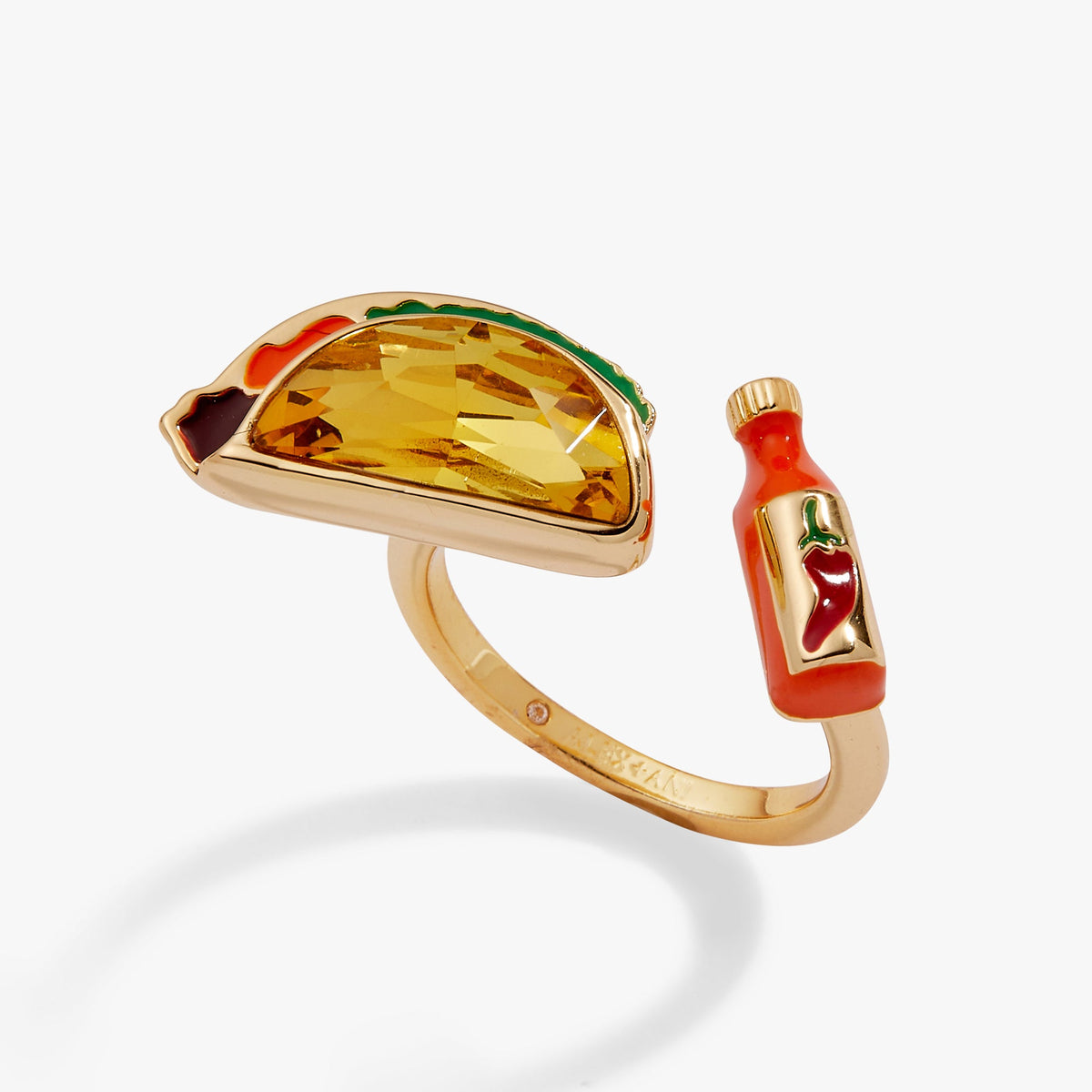 Alex and Ani Taco Open Ring
