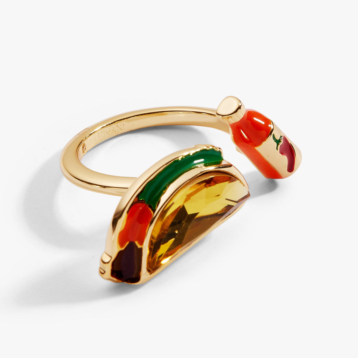Alex and Ani Taco Open Ring