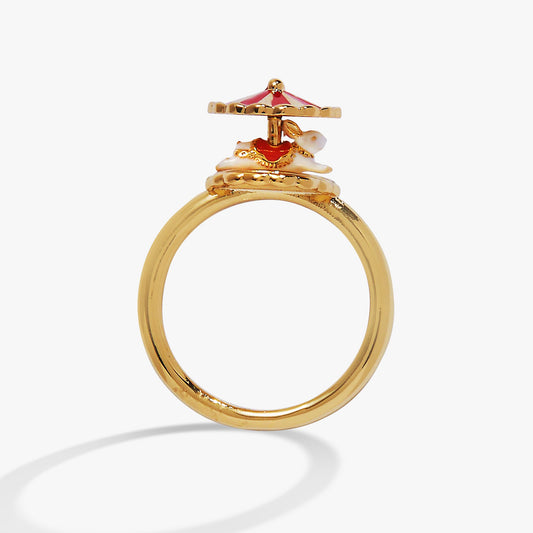 Alex and Ani Carnival Carousel Bunny Spinner Ring