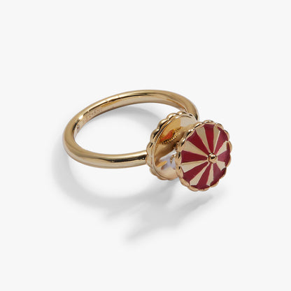Alex and Ani Carnival Carousel Bunny Spinner Ring
