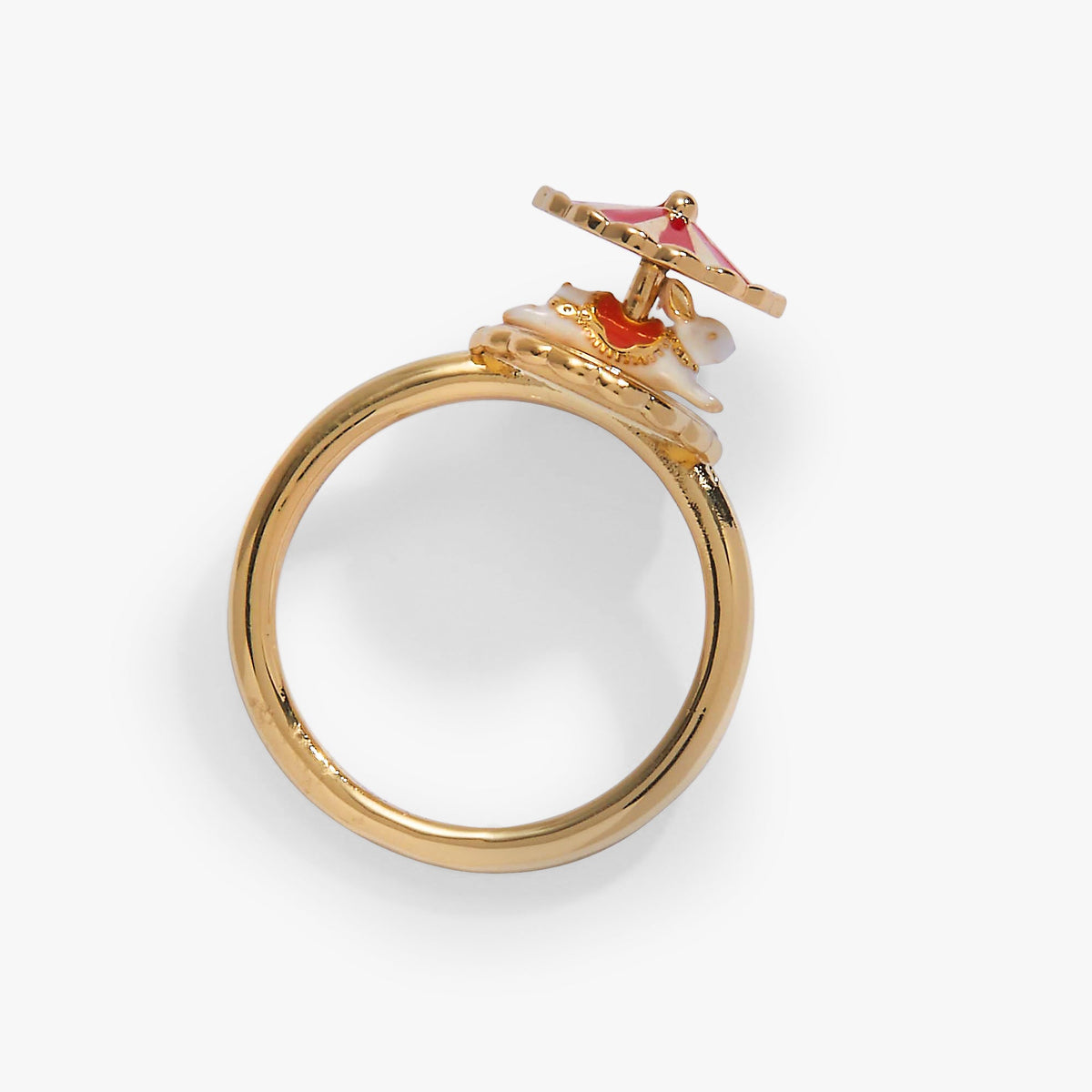 Alex and Ani Carnival Carousel Bunny Spinner Ring