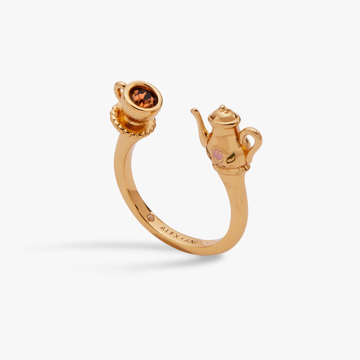 Alex and Ani Tea Party Open Ring