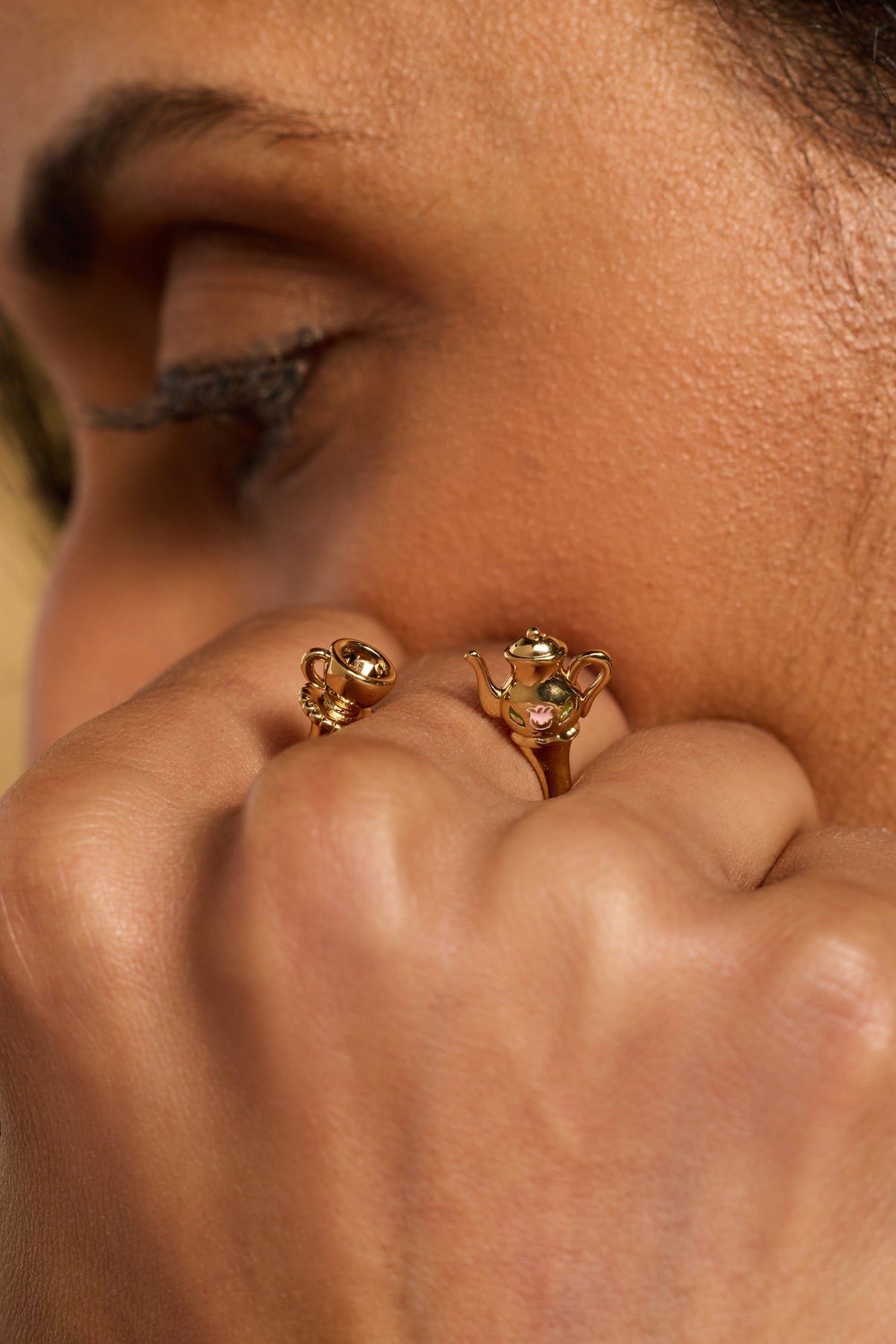 Alex and Ani Tea Party Open Ring