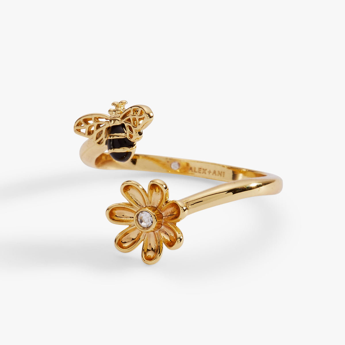 Alex and Ani Bee & Daisy Wrap Ring