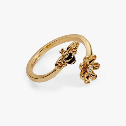 Alex and Ani Bee & Daisy Wrap Ring