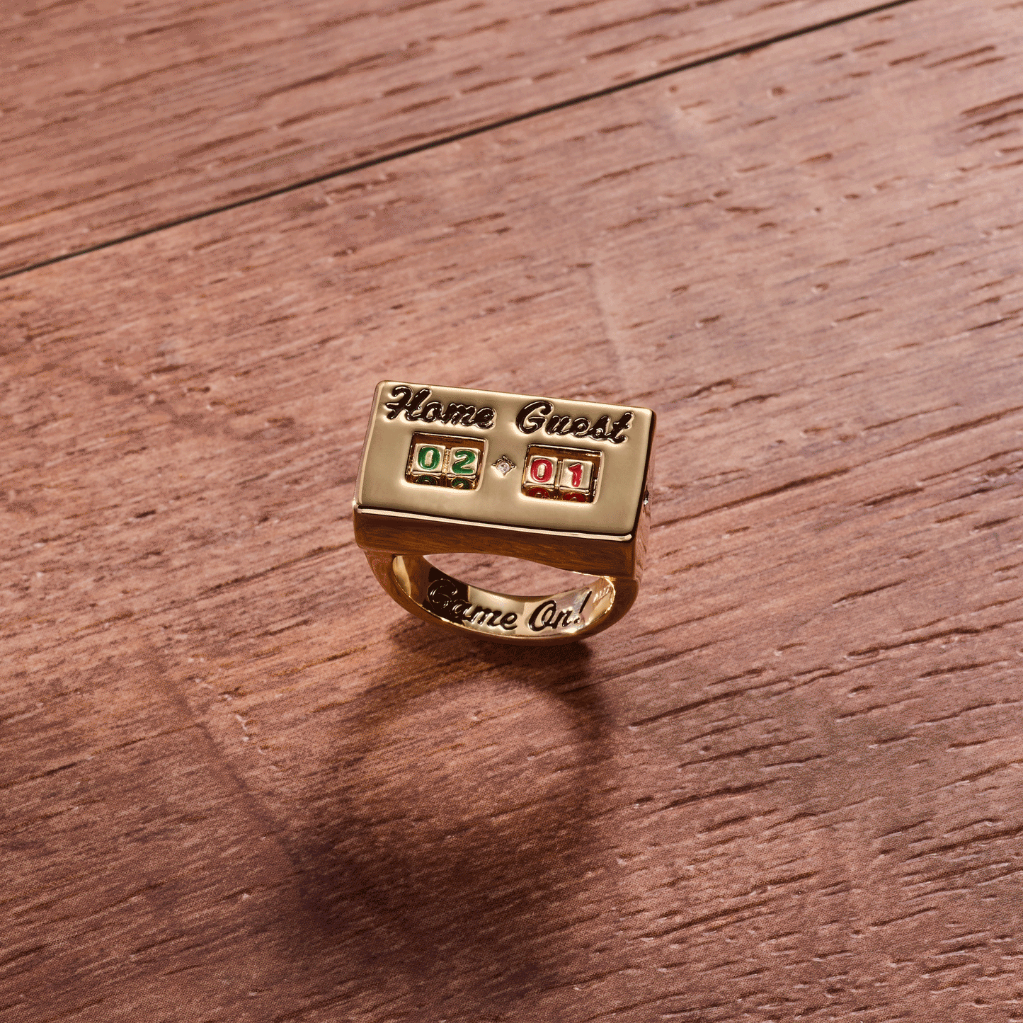 Alex and Ani Score Board Fidget Ring