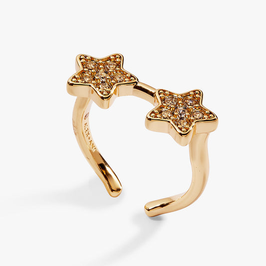 Alex and Ani 70s Star Glasses Ring