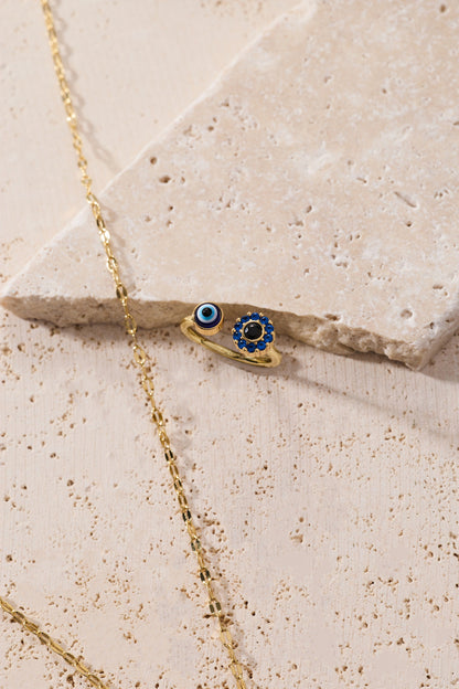 Alex and Ani Evil Eye Fidget Spinner Ring