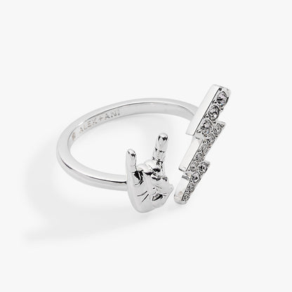 Alex and Ani 80s Rock Star Open Ring
