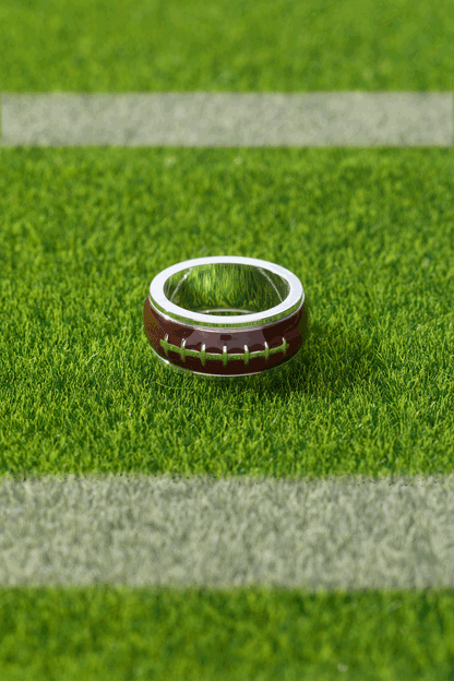 Alex and Ani Football Fidget Ring