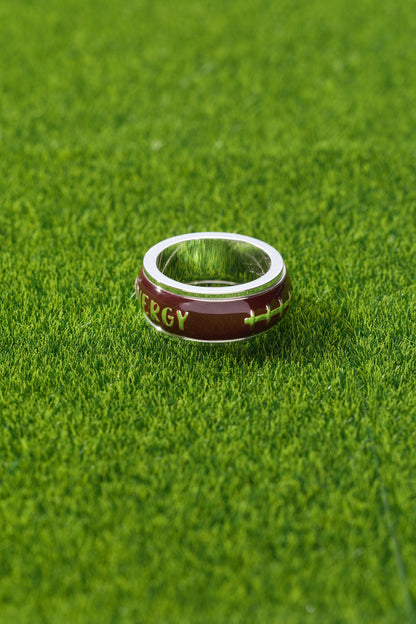 Alex and Ani Football Fidget Ring