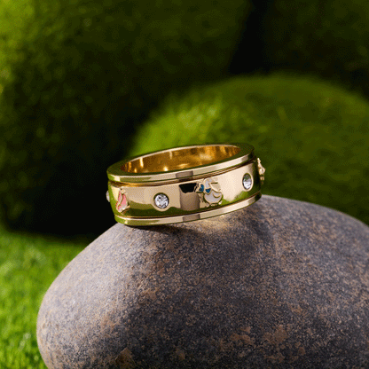Alex and Ani Garden Party Fidget Ring