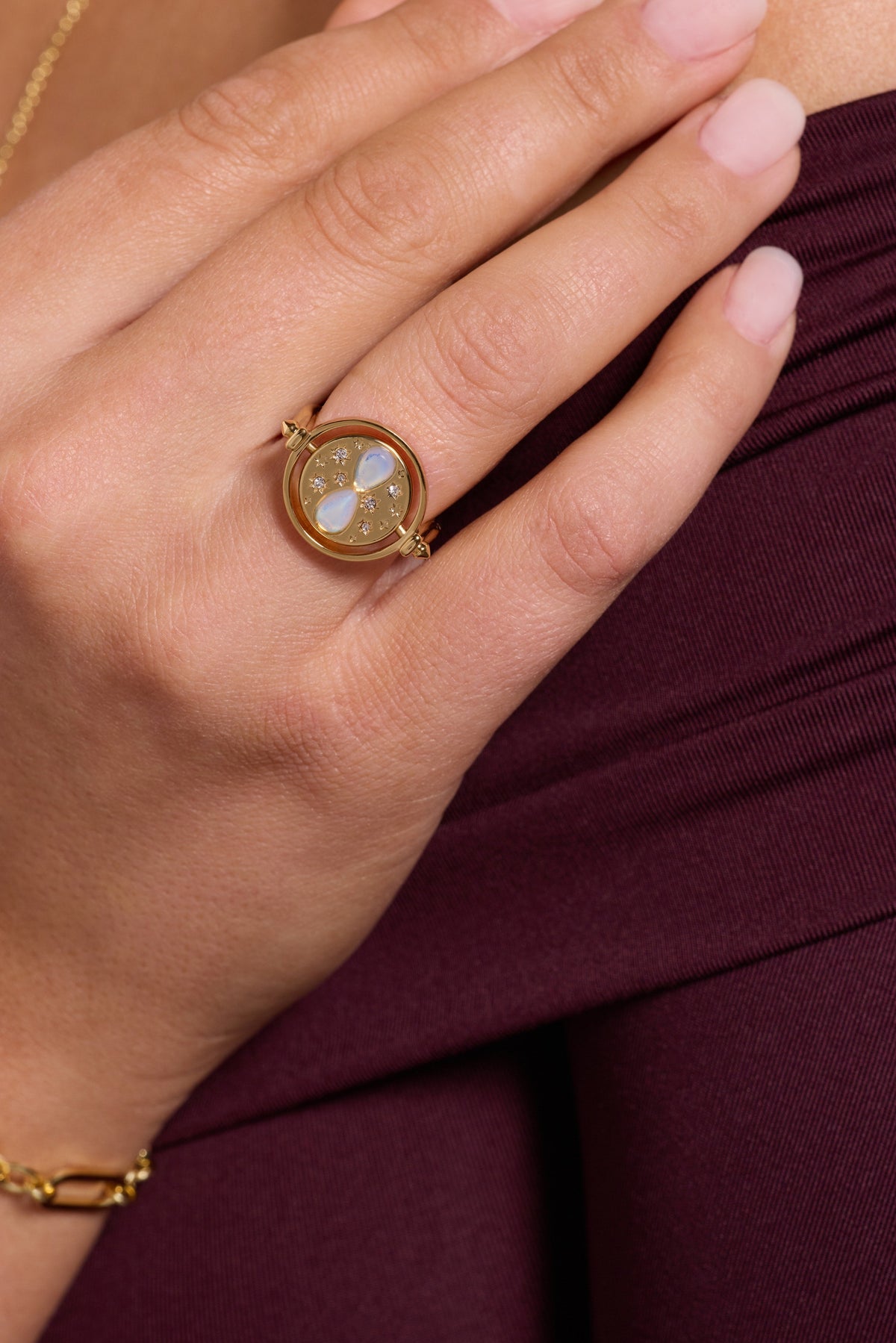 Alex and Ani Harry Potter™ Time Turner Flip Ring