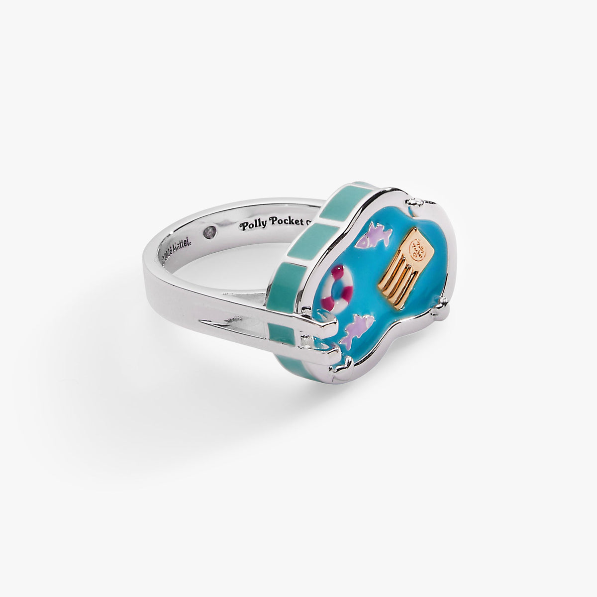 Alex and Ani Polly Pocket™ Limited Edition Pool Party Ring