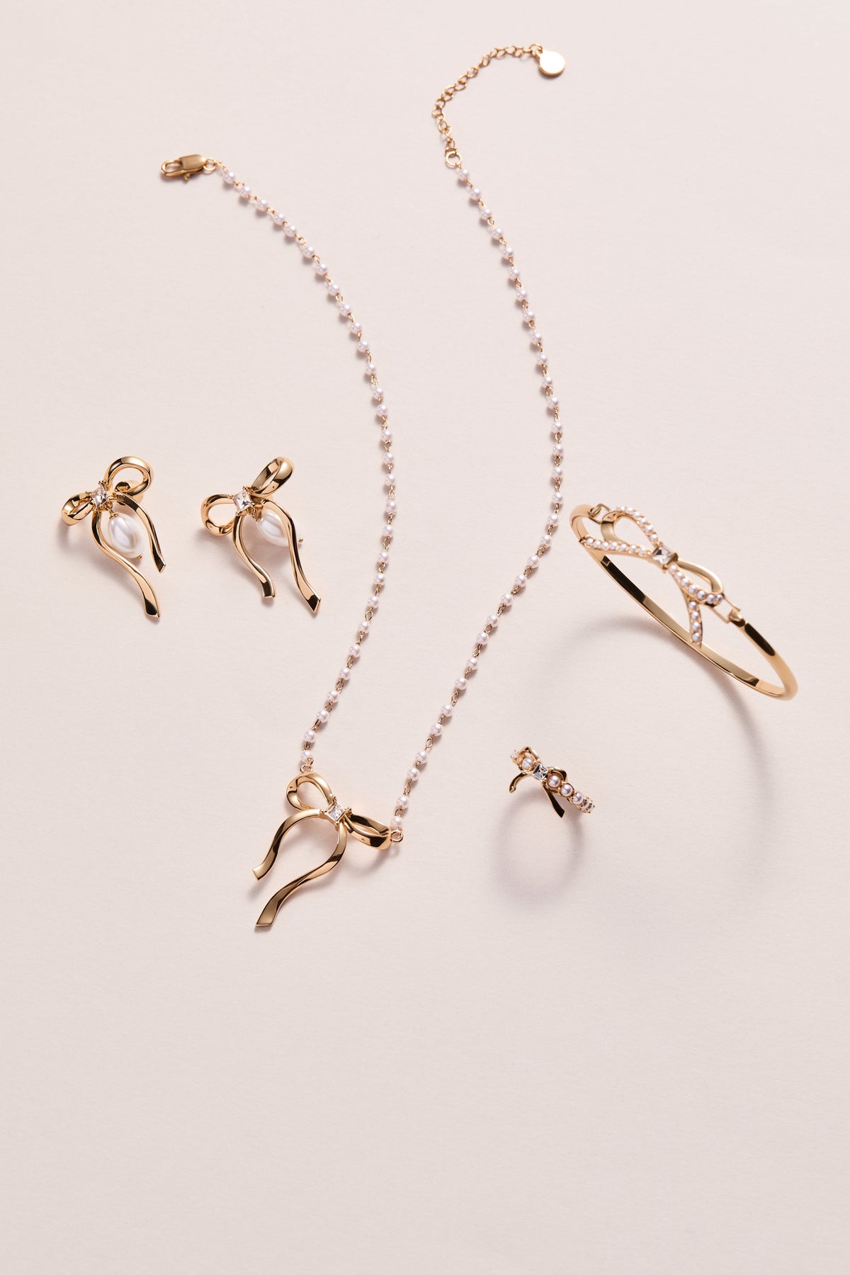 Alex and Ani Pearl Coquette Ring