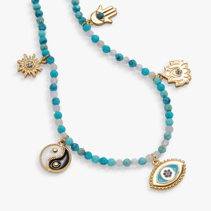 Alex and Ani Healing Stone Charm Anklet
