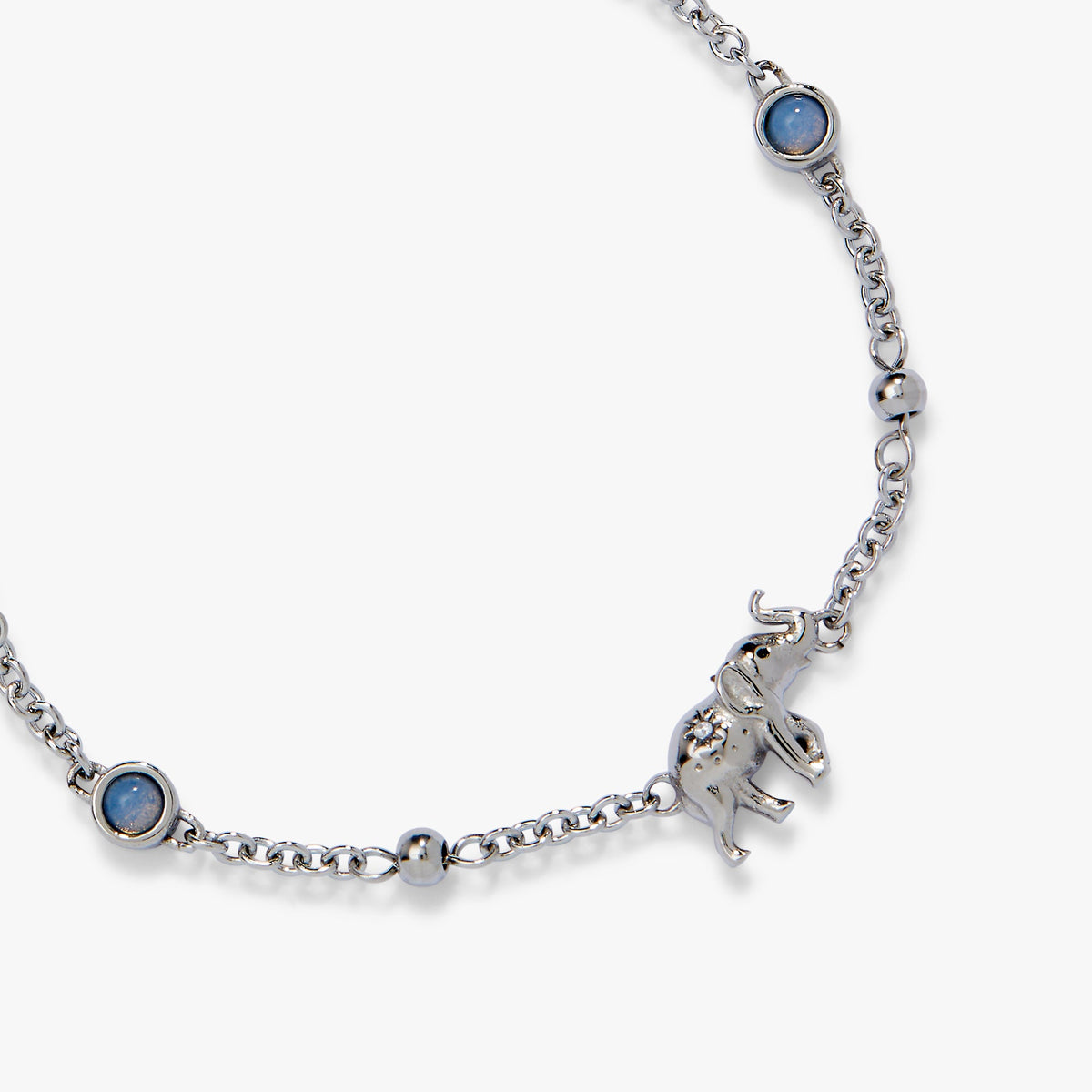 Alex and Ani Elephant Inline Charm Anklet