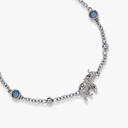 Alex and Ani Elephant Inline Charm Anklet