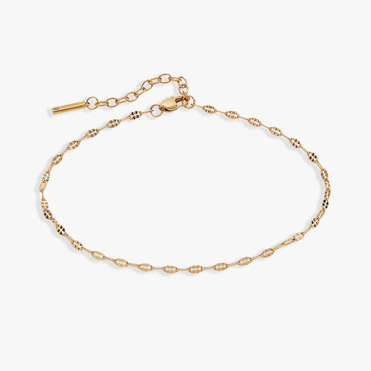 Alex and Ani Multi Faceted Chain Anklet