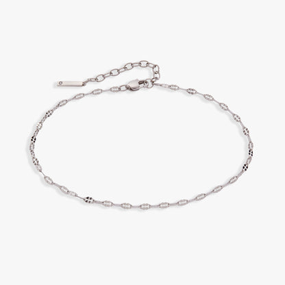 Alex and Ani Multi Faceted Chain Anklet
