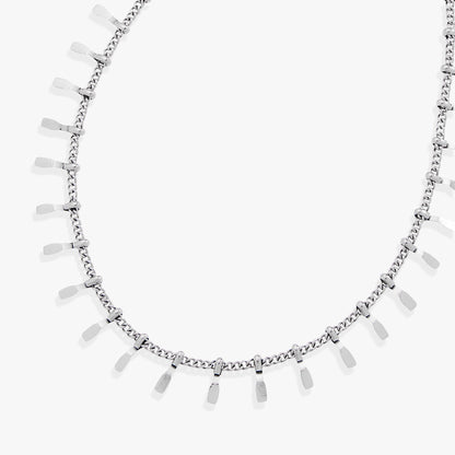 Alex and Ani Paddle Tassel Chain Anklet
