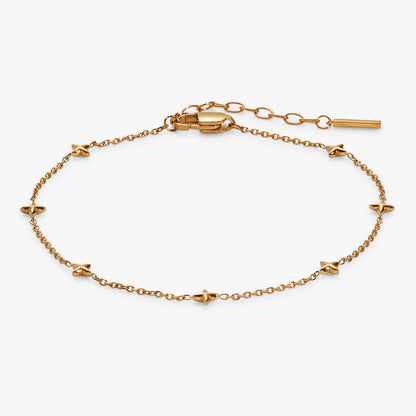 Alex and Ani Logo Star Chain Anklet
