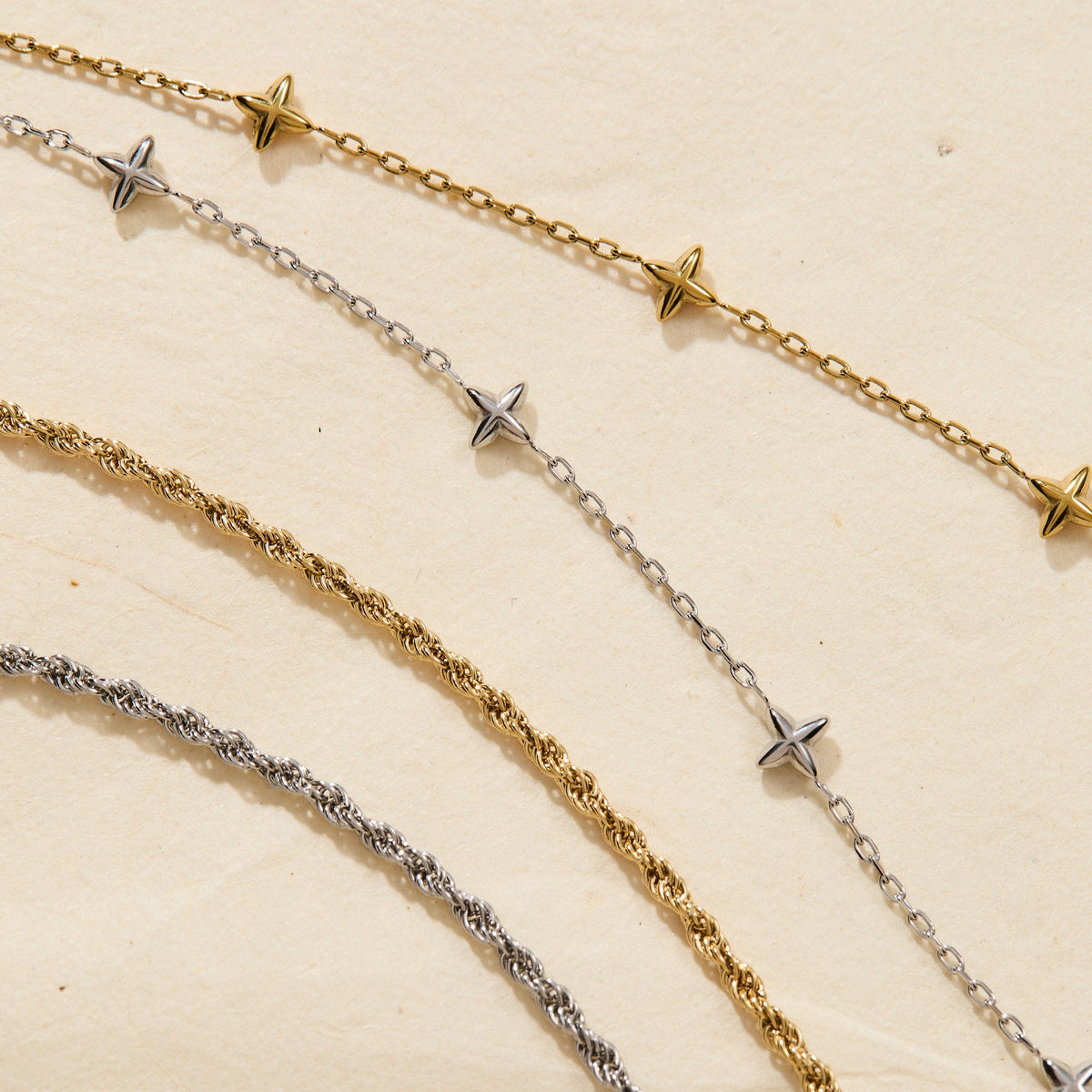 Alex and Ani Mini Rope Chain Anklet