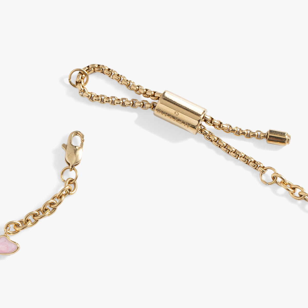 Alex and Ani Butterfly and Flower Anklet