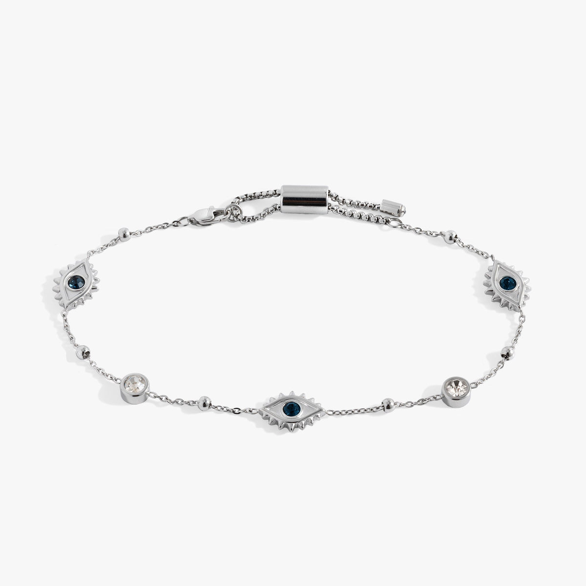 Alex and Ani Evil Eye Crystal Anklet